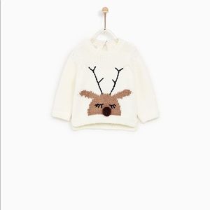 zara christmas sweater